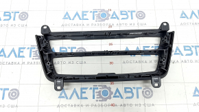 Рамка накладка управління радіо та кліматом BMW 4 F32/33/36 14-16 чорна