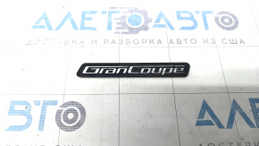 Эмблема надпись GRAN COUPE форточки глухое стекло задняя правая BMW 4 F36 15-20 Gran Coupe