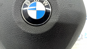 Подушка безпеки airbag в кермо водійська BMW 4 F32/36 14-20 Coupe, Gran Coupe, чорна, подряпини