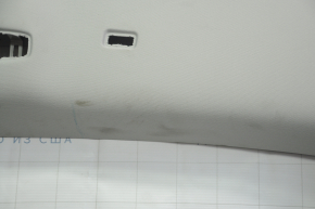 Обшивка потолка Tesla Model 3 18- тряпка серая, под магнитные крючки козырьков, под чистку царапины