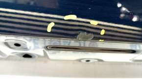 Дверь голая задняя правая VW Atlas 18- синий LP5Y, тычки, крашена 0,3