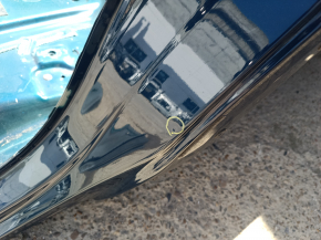 Четверть крыло задняя левая VW Atlas 18- на кузове, синяя, примята, тычка