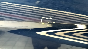 Дверь голая передняя правая VW Atlas 18- синий LP5Y, тычки, крашена 0,25