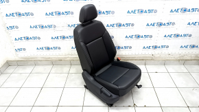 Пасажирське сидіння VW Atlas 18- з airbag, механічне, підігрів, шкіра, чорне