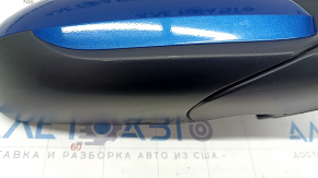 Дзеркало бічне праве Hyundai Elantra AD 17-20 7 пінів, підігрів, BSM, синє, подряпини