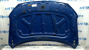 Капот голый Hyundai Elantra AD 17-18 дорест синий US2, сталь, вздулась краска