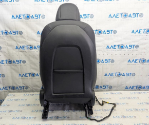 Водительское сидение Tesla Model 3 18- кожа чёрная, без airbag, электро, подогрев с натяжителем, не работают моторчики, ржавчина