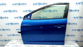 Двері в зборі передня ліва Hyundai Elantra AD 17-20 синій US2, вм'ятина, тичка