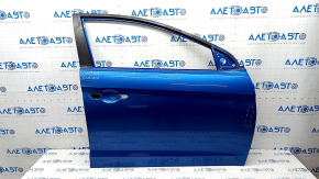 Двері голі передні праві Hyundai Elantra AD 17-20 синій US2, вм'ятини, тичка