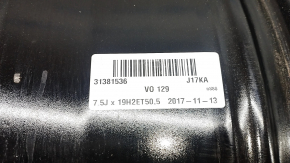 Колісний диск R19 x 7,5J Volvo V90 17-22 usa матовий чорний, бордюрка