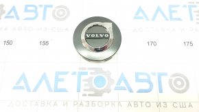 Центральный колпачок на диск Volvo V90 17-22 usa темно-серый 64мм