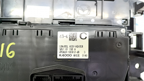 Управління клімат-контролем з дисплеєм Mazda 6 16-17 рест auto, потерті кнопки