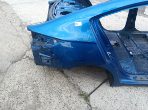 Четверть крыло задняя правая Hyundai Elantra AD 17-20 на кузове, синяя. вмятинка