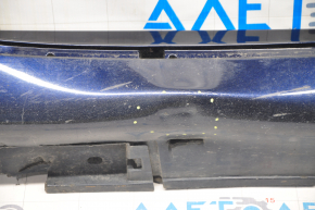 Порог левый Lexus GS350 GS450h 08-11 синий,  вмятина, царапины