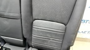 Задний ряд сидений 2 ряд Lexus NX200t NX300h 15-17 кожа, черное, Base, под чистку, примята кожа