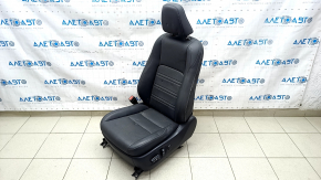 Водительское сидение Lexus NX200t NX300h 15-17 с airbag, электро, подогрев, вентиляция, кожа черная, Base, под чистку, примята кожа