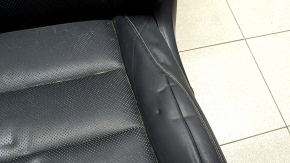 Сидіння водія Lexus NX200t NX300h 15-17 з airbag, електро, підігрів, вентиляція, шкіра чорна, Base, під чистку, прим'ята шкіра