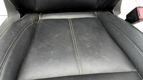Пассажирское сидение Alfa Romeo Stelvio 18 без AIRBAG, электро, кожа черная, топляк, нерабочая электрика, отсутствует привод салазок, под химчистку, на зч