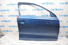 Двері голі передні праві VW Jetta 11-18 USA синій LD5L, вм'ятини, вм'ятини на кромці