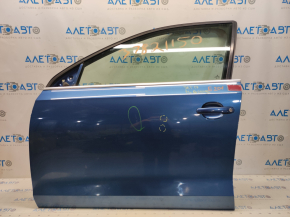 Двері в зборі передня ліва VW Jetta 11-18 USA синій LD5L, дрібні тички