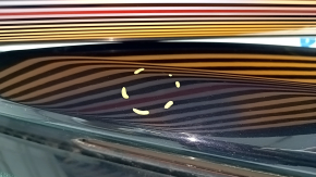Дверь багажника голая со стеклом VW Tiguan 09-17 черный LC9X, тычка, вмятина