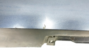 Порог правый Toyota Camry v55 15-17 usa синий, примят, надорван, сломаны крепления, затерт