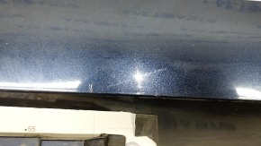 Поріг лівий Toyota Camry v55 15-17 usa синій, прим'ятий, надірваний, зламані кріплення, затертий, відірвані кріплення