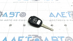 Ключ Toyota Camry v55 15-17 usa 4 кнопки, потерт