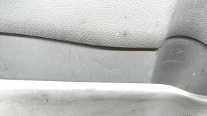 Обшивка двери карточка передняя левая Toyota Camry v55 15-17 usa серая, под чистку, царапины