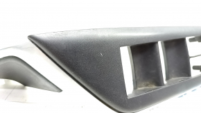 Накладка управления стеклоподъемником передним левым Toyota Camry v55 15-17 usa черная, царапина