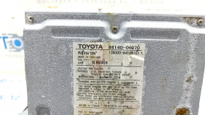 Дисплей радио дисковод проигрыватель Toyota Camry v55 15-17 usa, дефект дисплея, сломано крепление