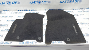 Комплект килимків Kia Niro 17- HEV, PHEV чорний, ганчірка, під чищення
