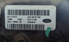 Фара передняя правая Ford Fusion mk5 13-16 песок, сколы