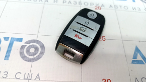 Ключ Kia Niro 17-19 HEV, PHEV Smart key, 4 кнопки, потерт, царапины