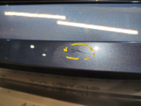 Бампер задній голий VW Jetta 15-18 USA синій LD5, подряпини, тичка