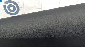 Обшивка дверей картка задня права Kia Niro 17-22 HEV, PHEV чорна, матова сіра вставка, без підігріву, подряпини, під хімчистку