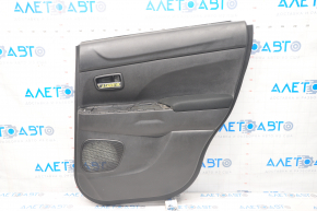 Обшивка двери карточка задняя правая Mitsubishi Outlander Sport ASX 13-17 черн тряпка