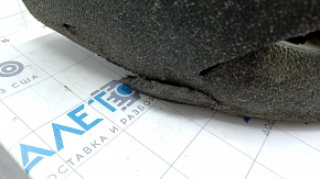 Бампер передний голый Mazda 3 19- 4d, синий, прорезиненное покрытие, дефект покрытия, сломаны крепления