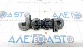 Емблема Jeep двері багажника Jeep Cherokee KL 19-21 хром, зламане кріплення