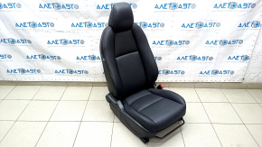 Пасажирське сидіння Mazda 3 19-22 з airbag, механічне, чорна шкіра, Japan built, під чистку