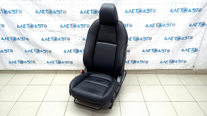 Сидіння водія Mazda 3 19-22 з airbag, механічне, шкіра чорна, Japan built