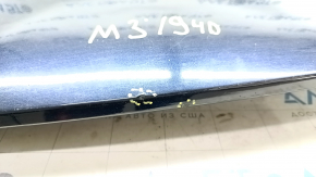 Накладка решетки радиатора верхняя в сборе Mazda 3 19- 4d без камеры, Japan built, тычки