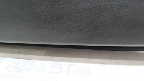 Обшивка двери карточка передняя левая Mazda 3 19- 4d кожа черная, Japan built, царапины