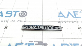 Емблема напис SKYACTIV G кришки багажника Mazda 3 19-4d
