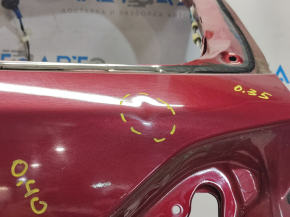 Дверь багажника голая Lexus RX350 RX450h 10-15 красный 3R1, шпаклевана, вмятина