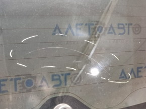 Двері багажника голі зі склом Mitsubishi Outlander Sport ASX 10-17 срібло U04, тички, подряпини на склі