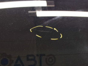 Дверь багажника голая со стеклом Mitsubishi Outlander Sport ASX 10-17 серебро U04, тычки, царапины на стекле