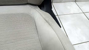 Водійське сидіння Honda Insight 19-22 без airbag, механічне, ганчірка, сіре, під хімчистку