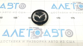 Центральный колпачок на диск Mazda 3 19- черный, 57мм