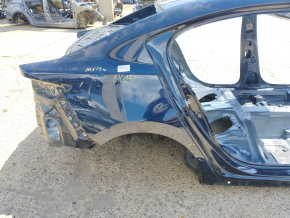Четверть крыло задняя правая Mazda 3 19- 4d, синяя, на кузове, тычки